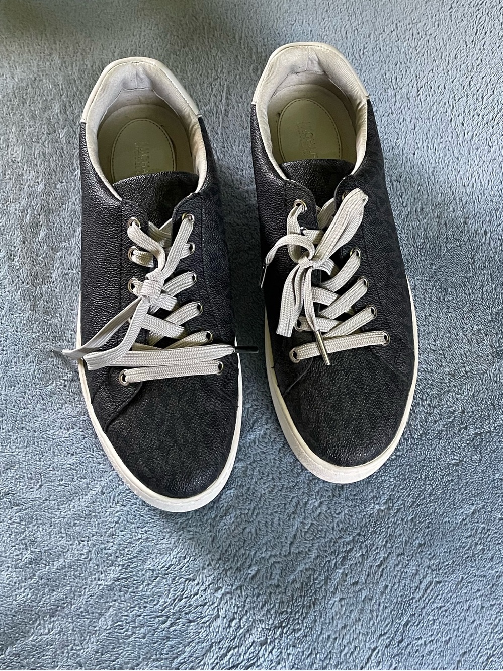 Michael Kors Women's Poppy Color-Block Logo Sneaker size 7.5